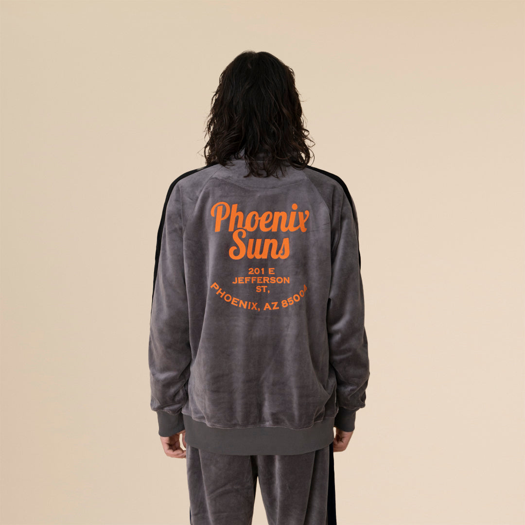 VELOUR TRACK JACKET