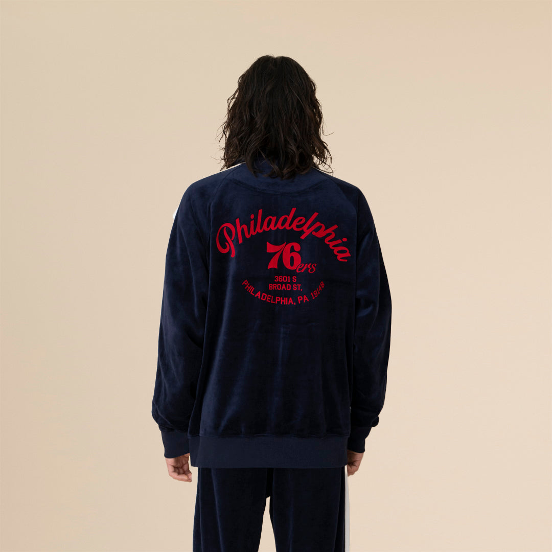 VELOUR TRACK JACKET