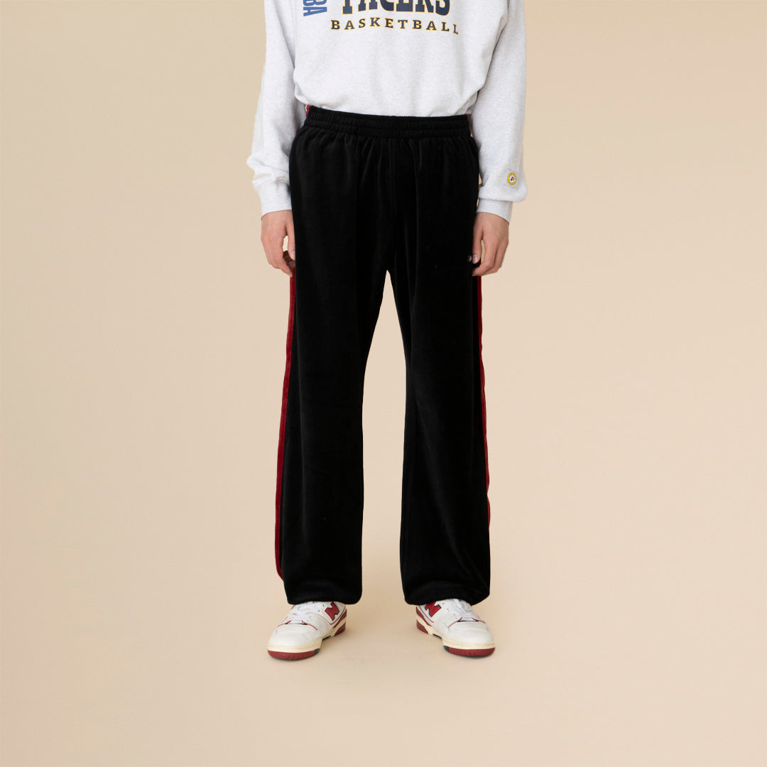 VELOUR TRACK PANTS