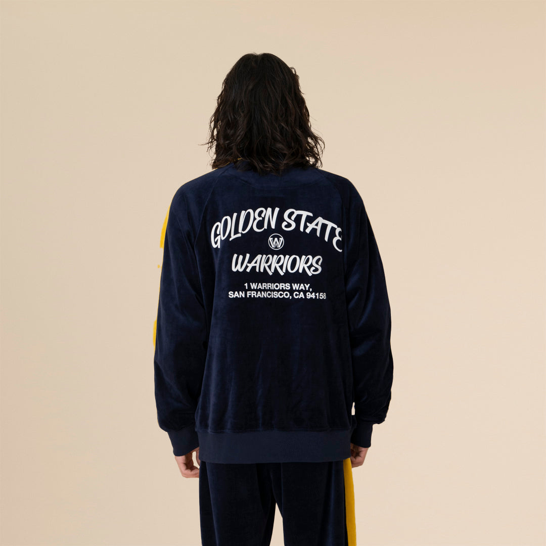 VELOUR TRACK JACKET