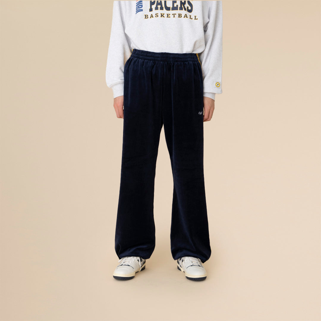 VELOUR TRACK PANTS