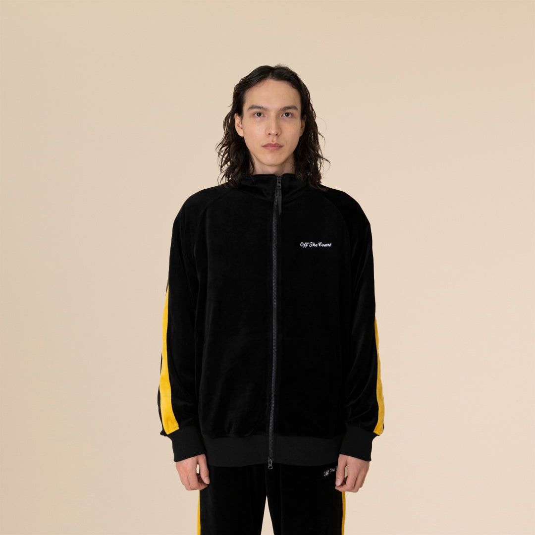 VELOUR TRACK JACKET