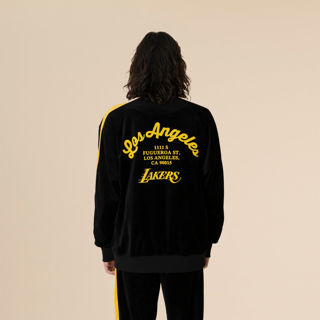 VELOUR TRACK JACKET