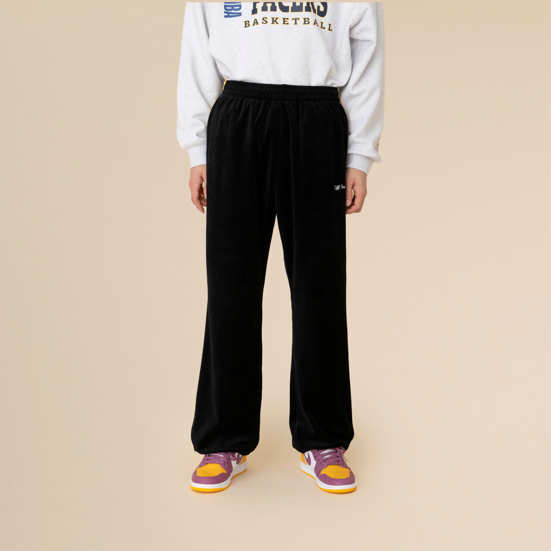 VELOUR TRACK PANTS