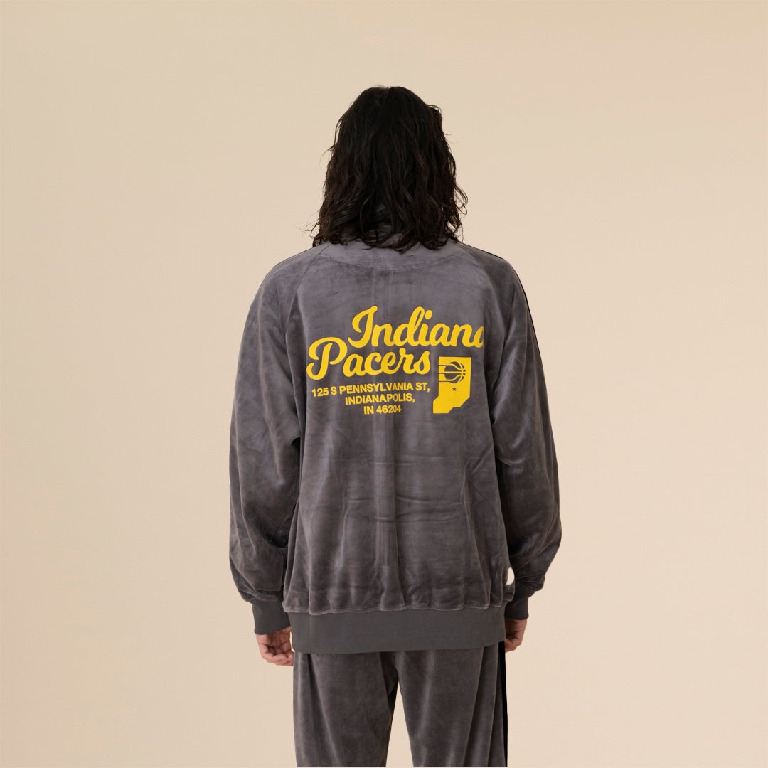 VELOUR TRACK JACKET
