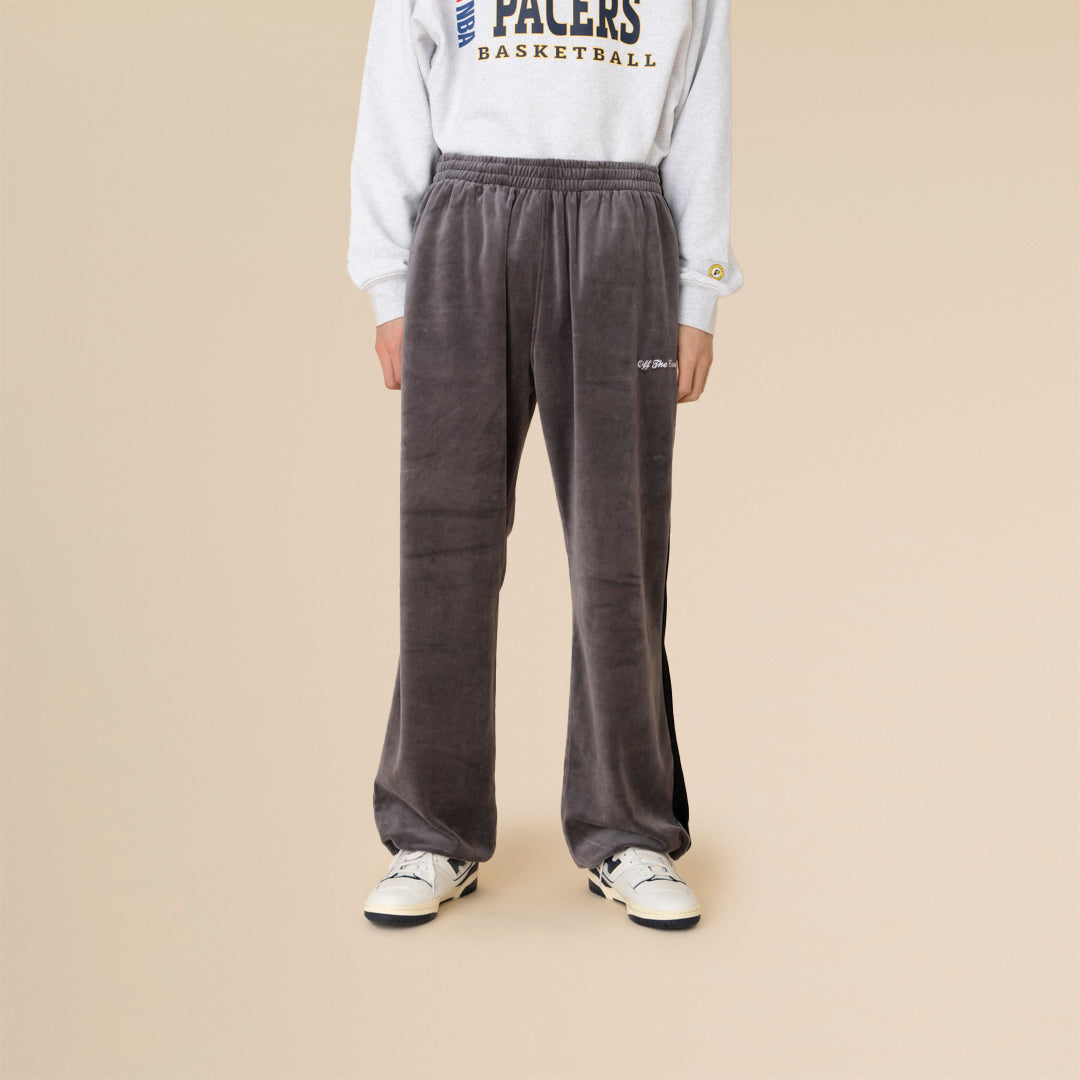 VELOUR TRACK PANTS
