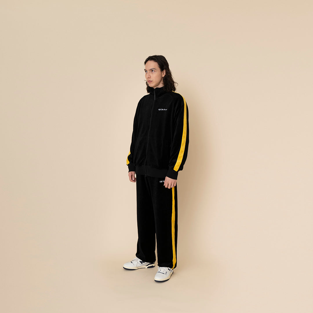 VELOUR TRACK JACKET