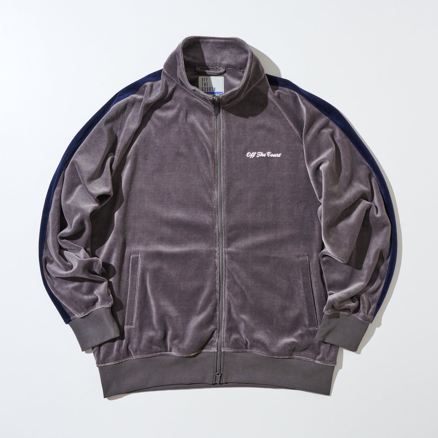 VELOUR TRACK JACKET