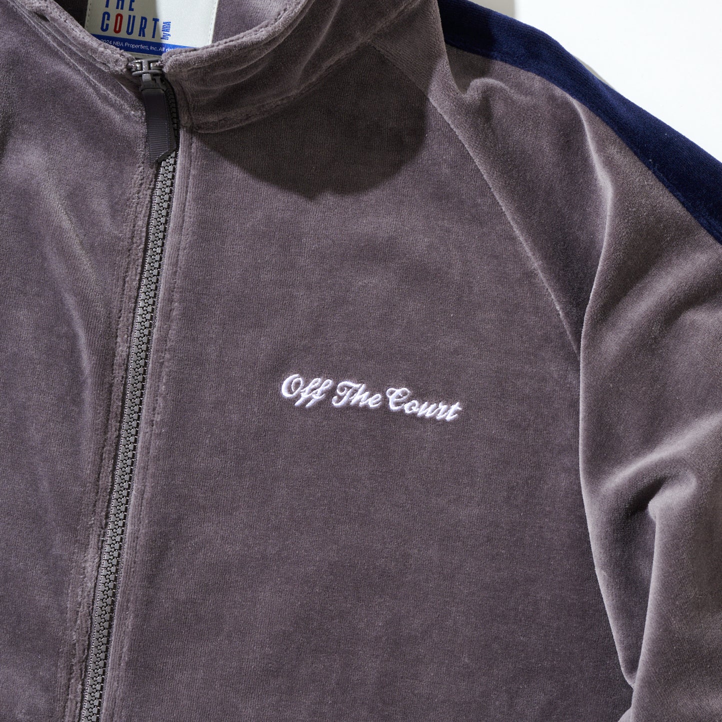 VELOUR TRACK JACKET
