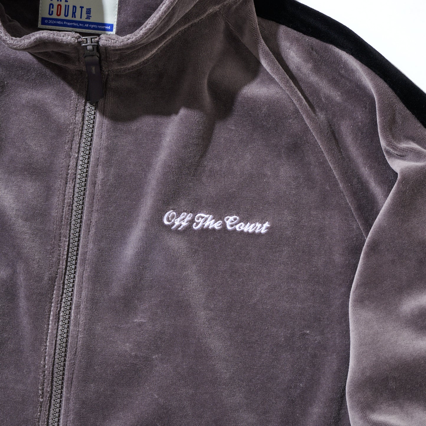 VELOUR TRACK JACKET