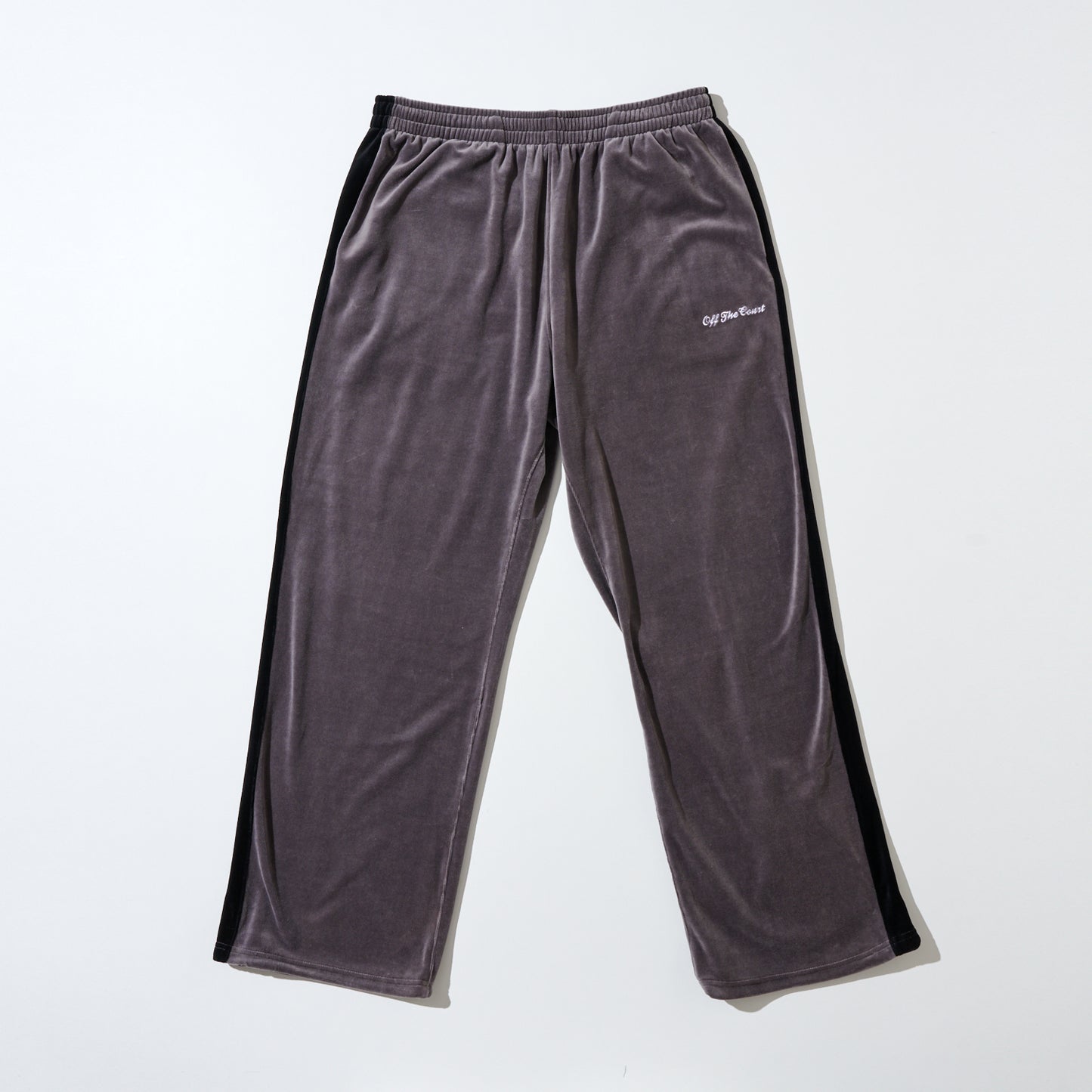 VELOUR TRACK PANTS
