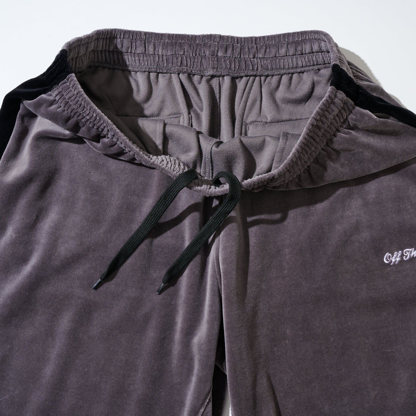 VELOUR TRACK PANTS