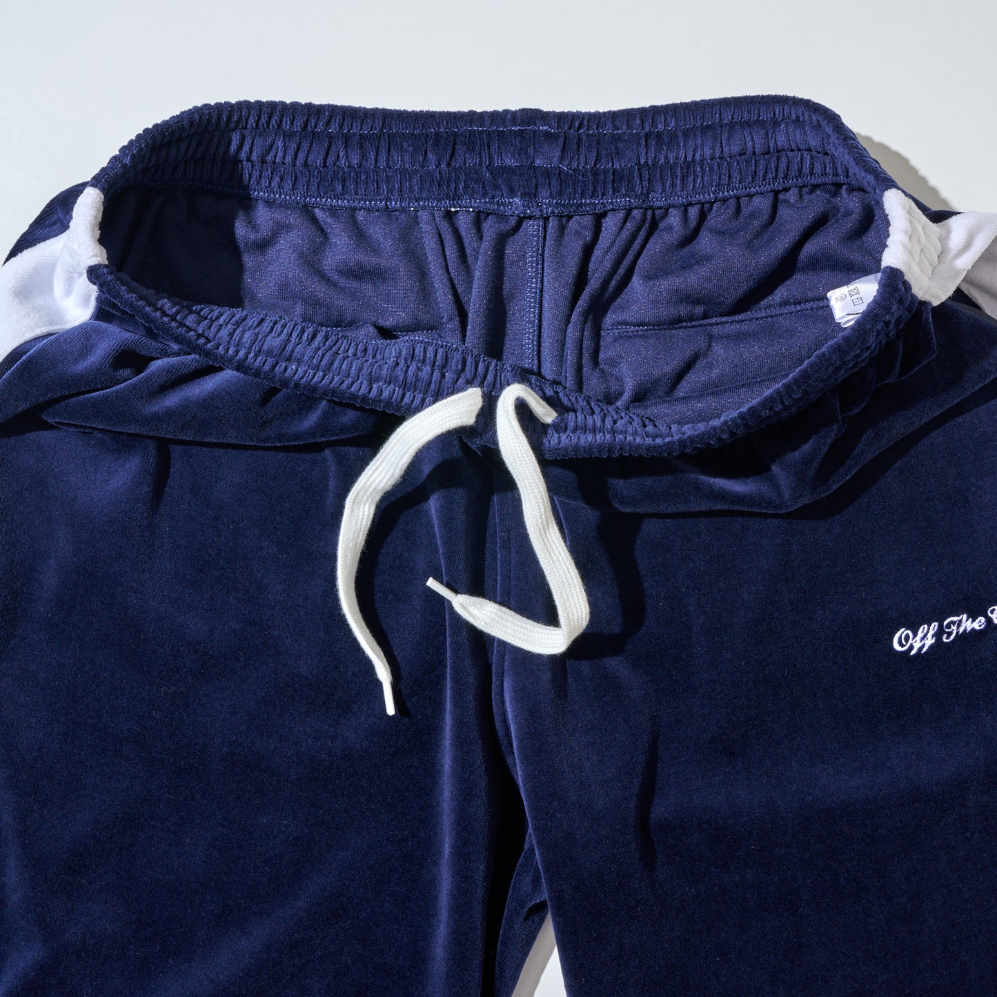 VELOUR TRACK PANTS