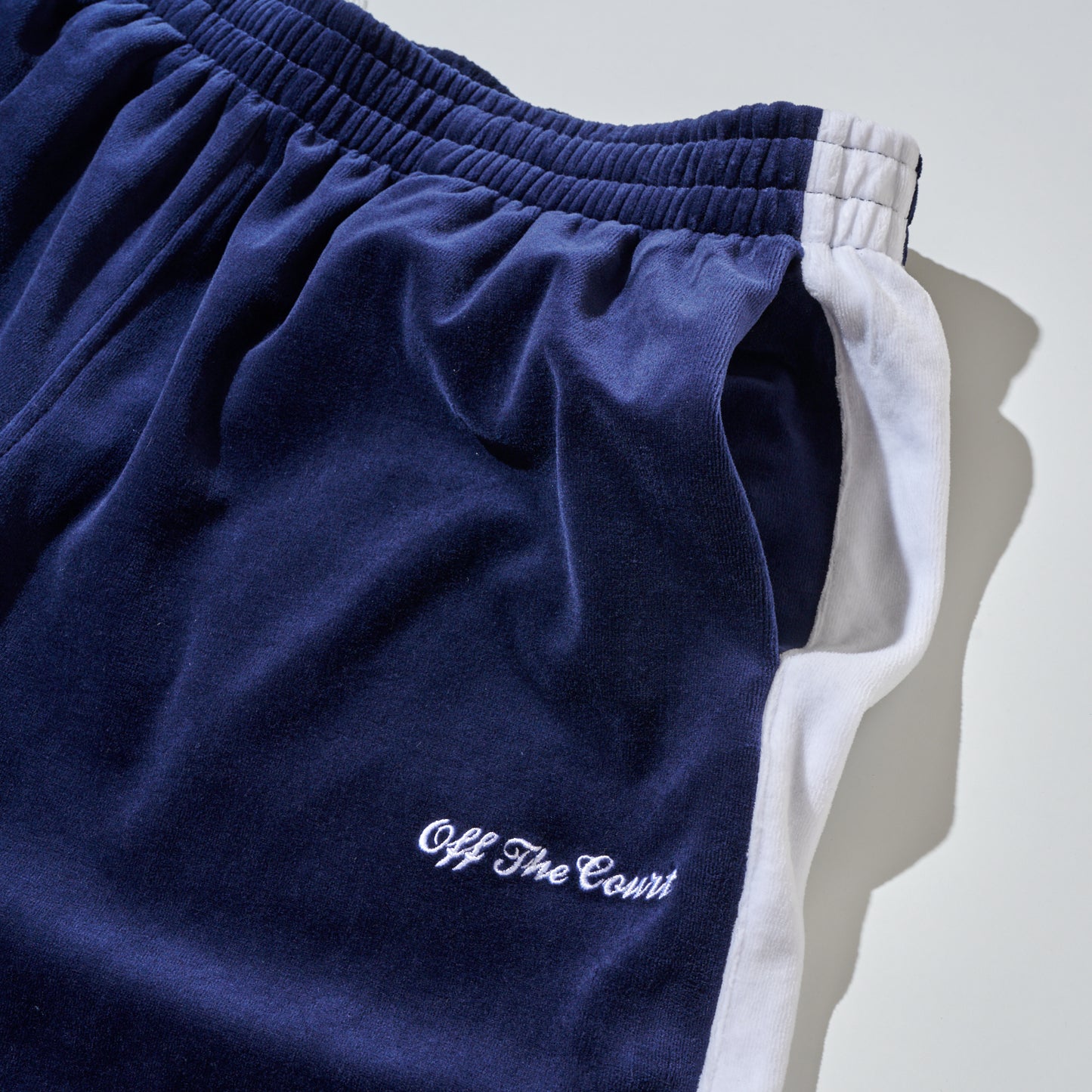 VELOUR TRACK PANTS