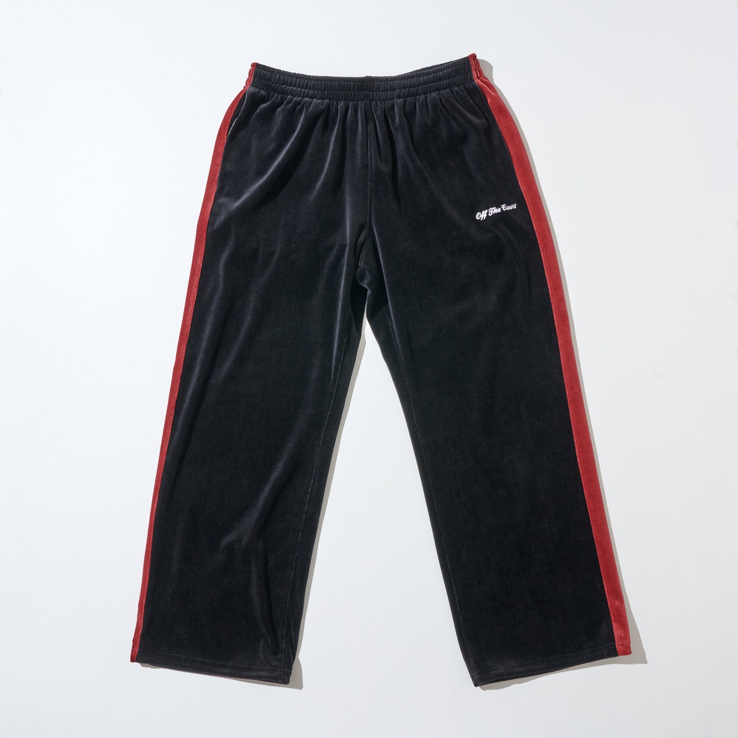 VELOUR TRACK PANTS