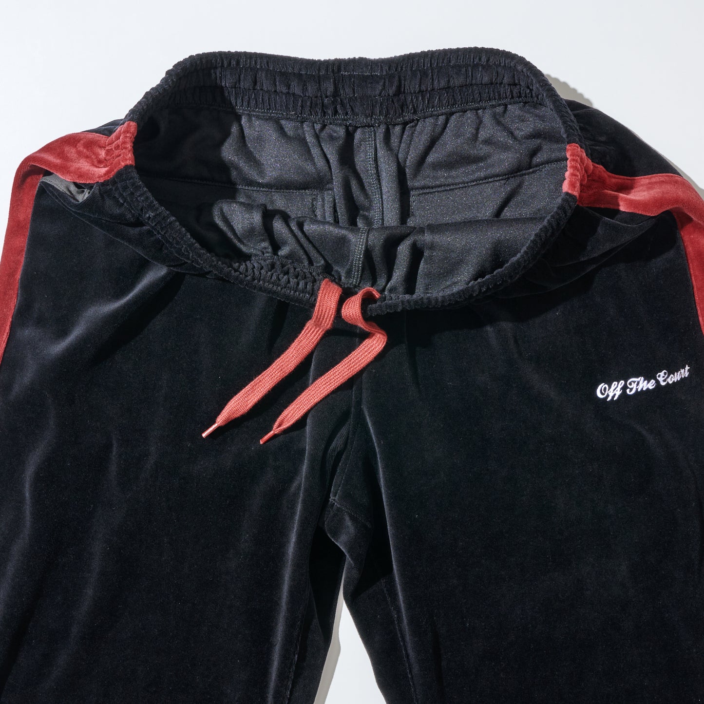 VELOUR TRACK PANTS