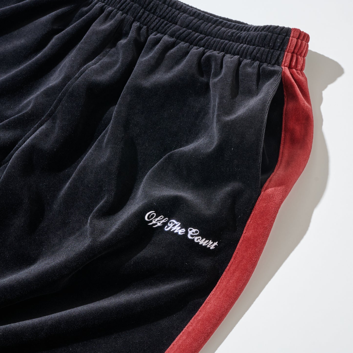 VELOUR TRACK PANTS