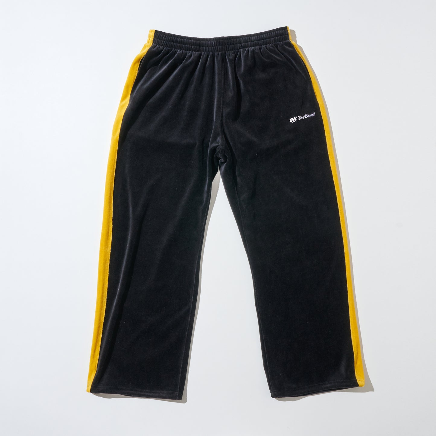 VELOUR TRACK PANTS