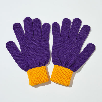 Team Color Logo Knit Gloves