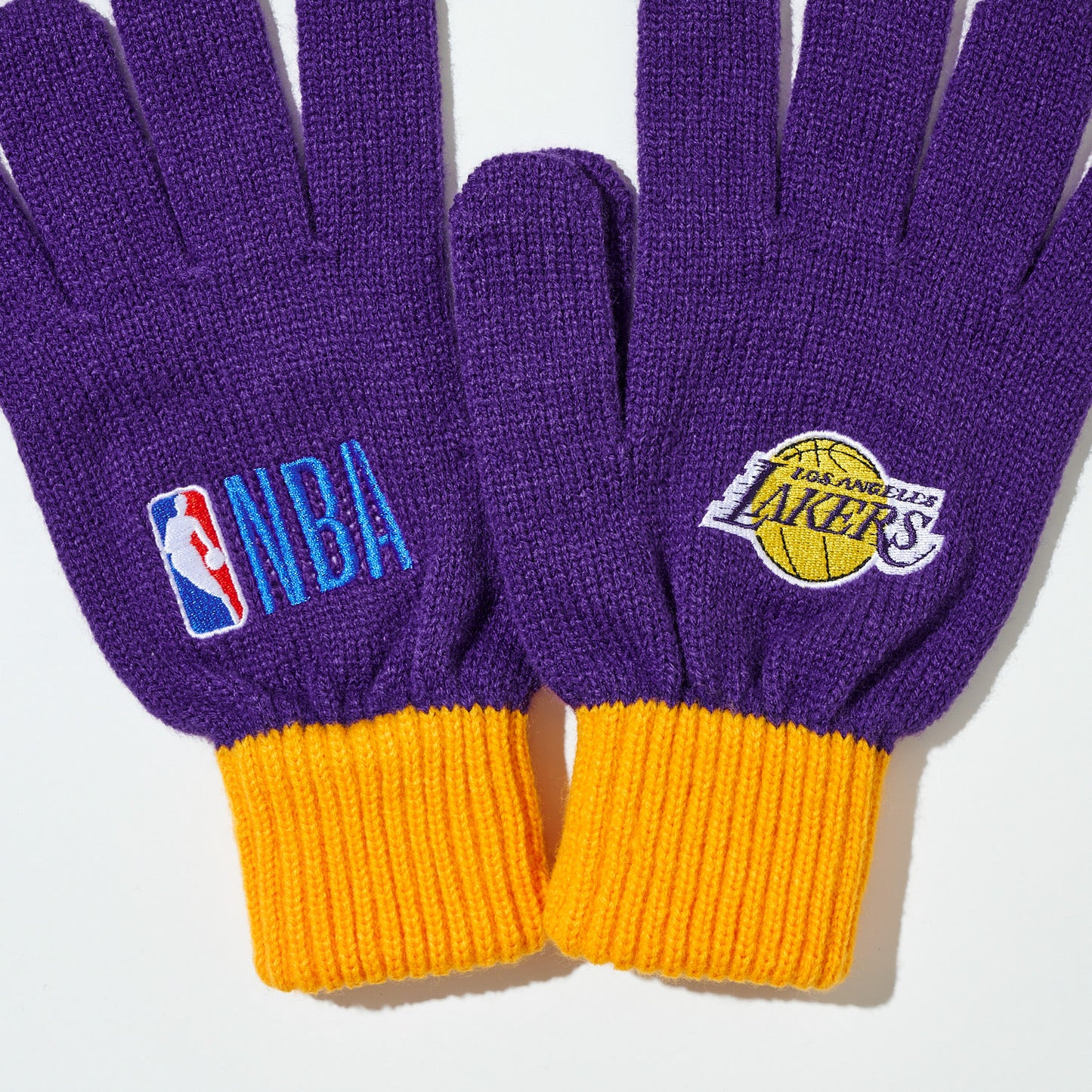 Team Color Logo Knit Gloves